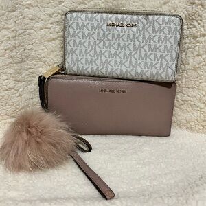Two Michael Kors Wallets Rehab Bundle